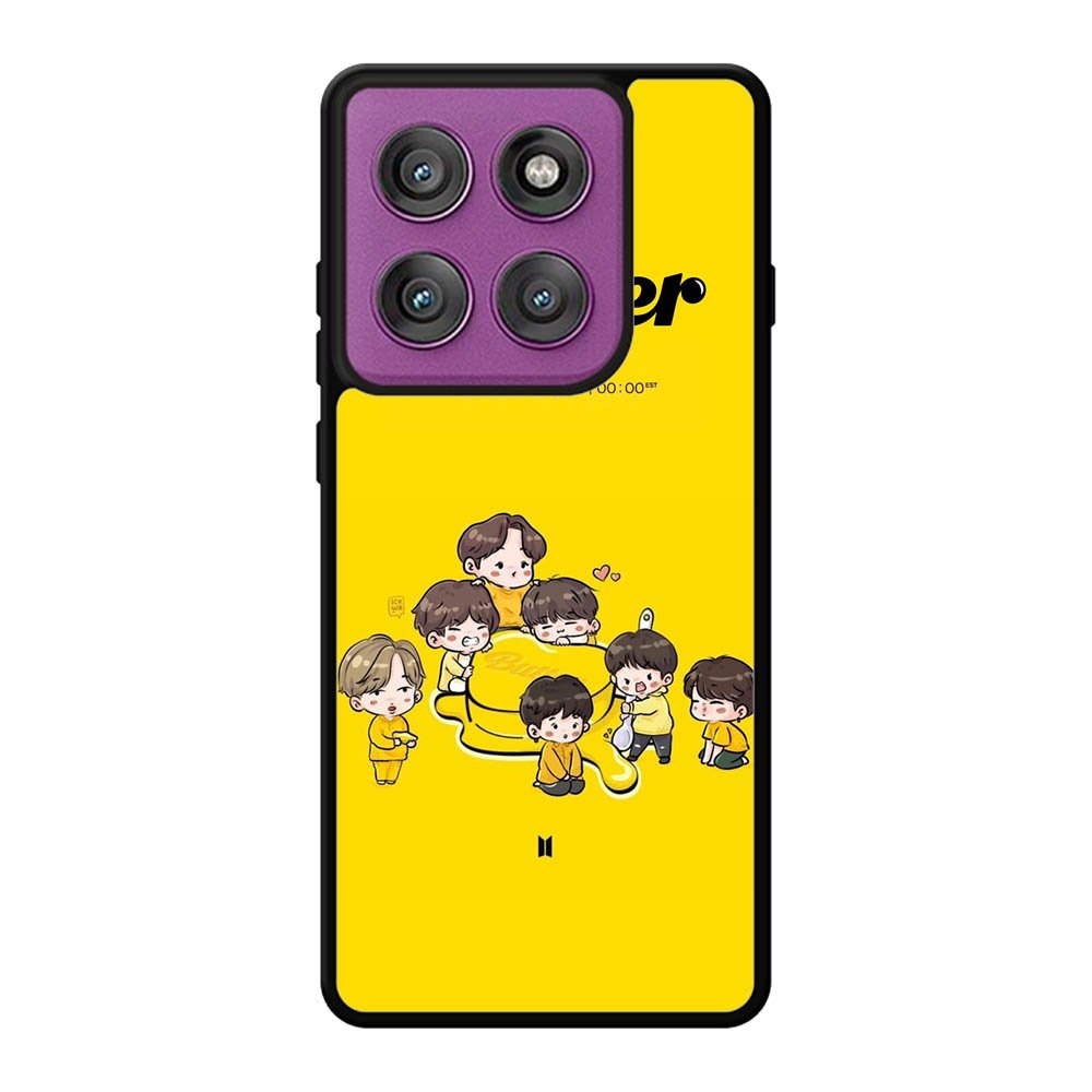 BTS Butter Chibi Wallpaper Motorola Moto Edge 60 Pro Case OV9868