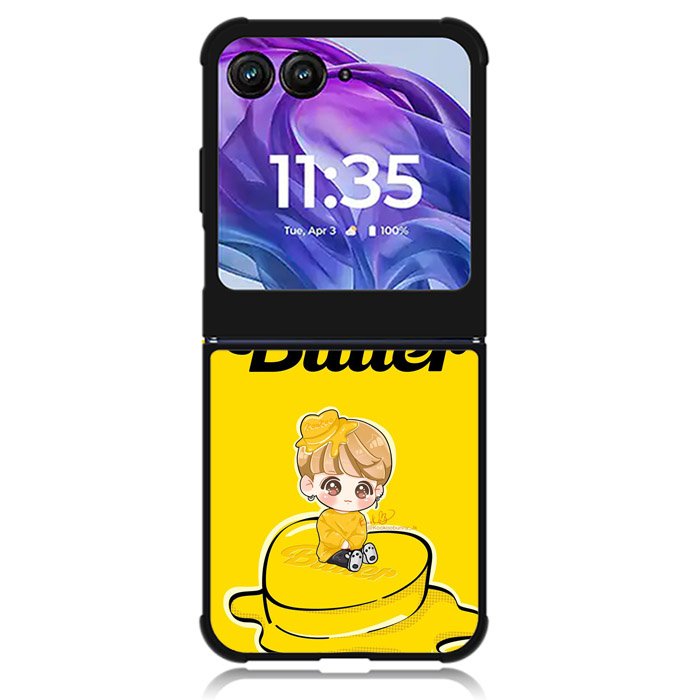 BTS Butter Jungkook Motorola Moto Razr Plus 2024 , Moto Razr+ 2024 Case OV9870