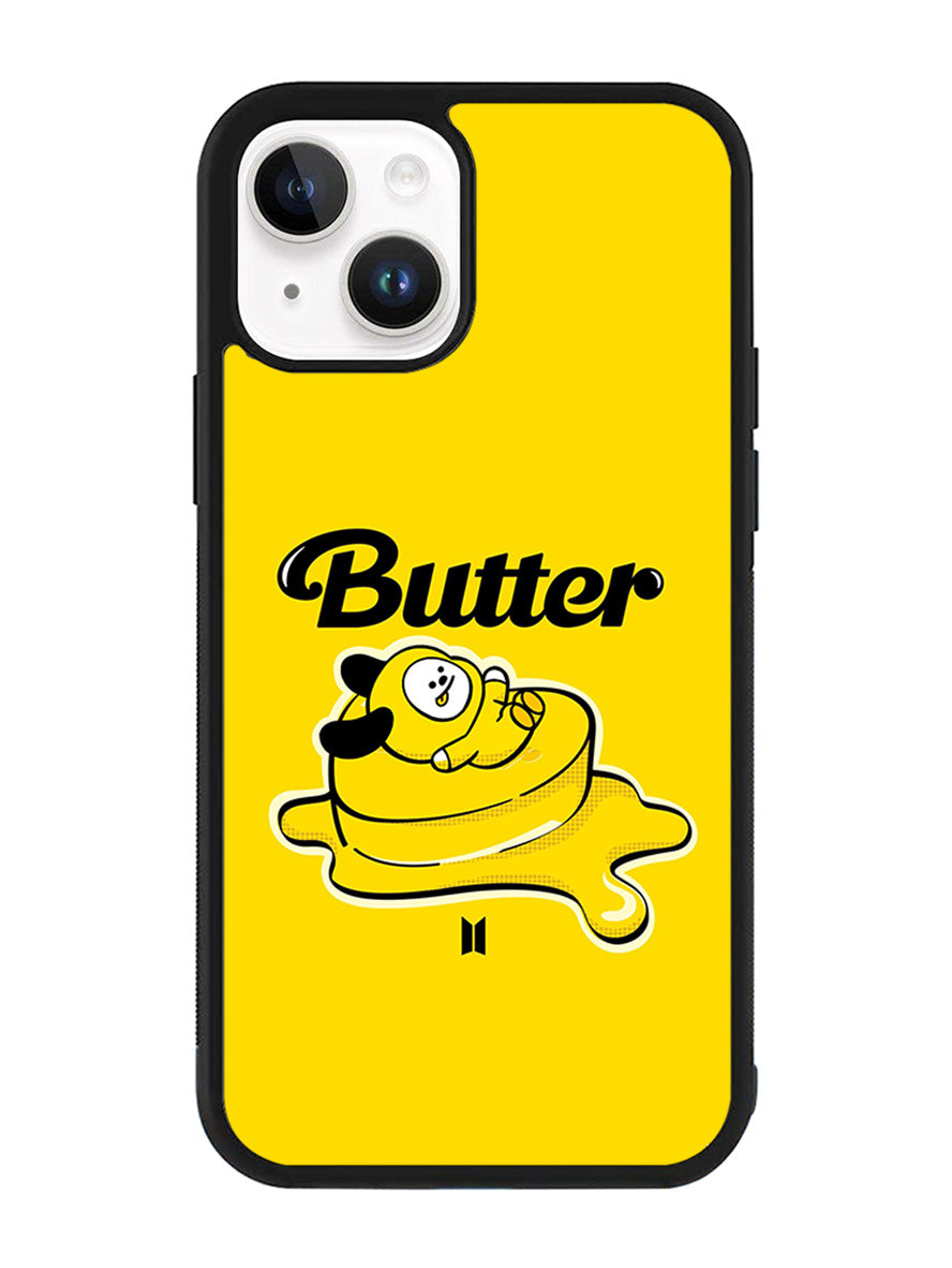 BT21 BTS Chimmy On The Butter iPhone 14 Plus Case QC9856