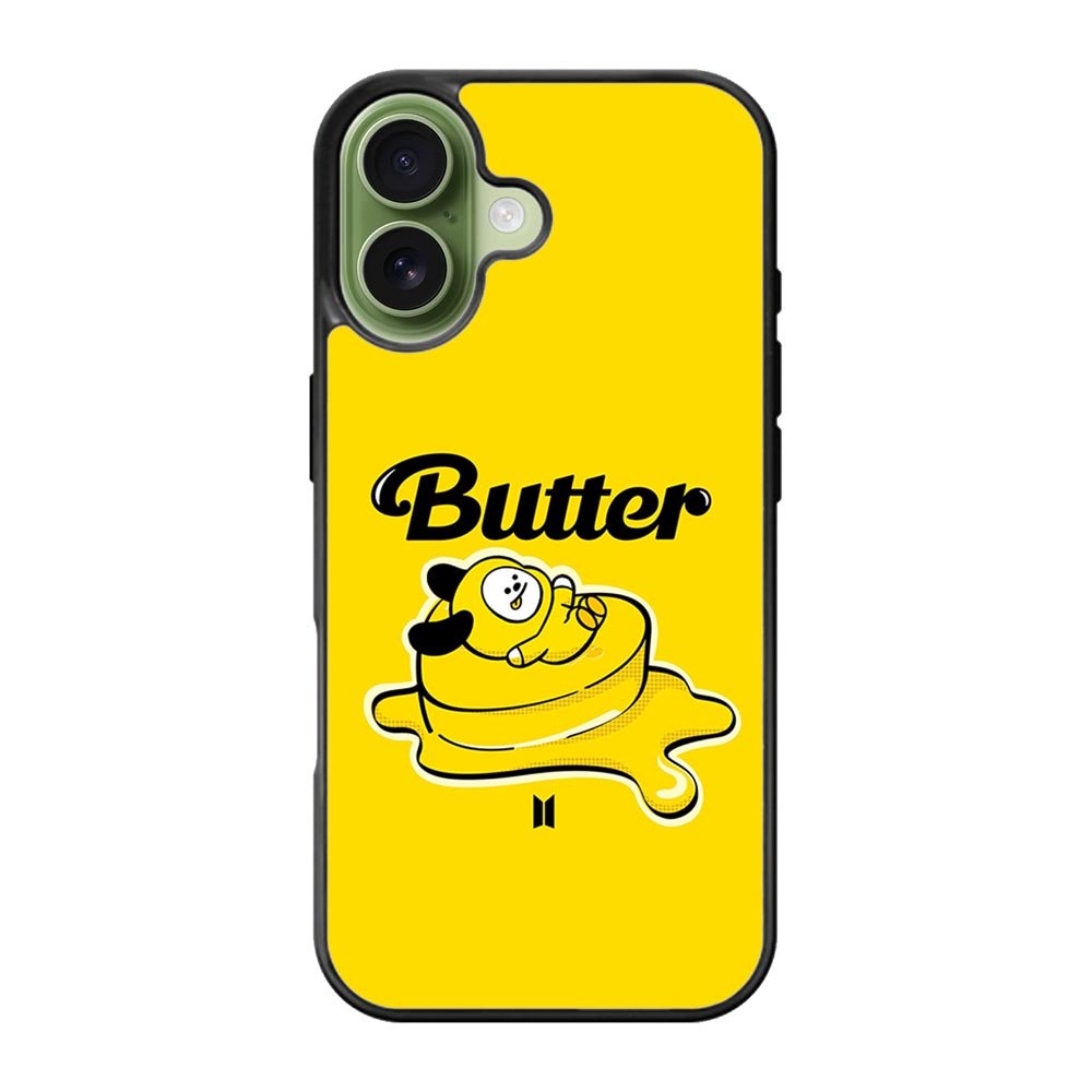 BT21 BTS Chimmy On The Butter iPhone 17 Case OV9856