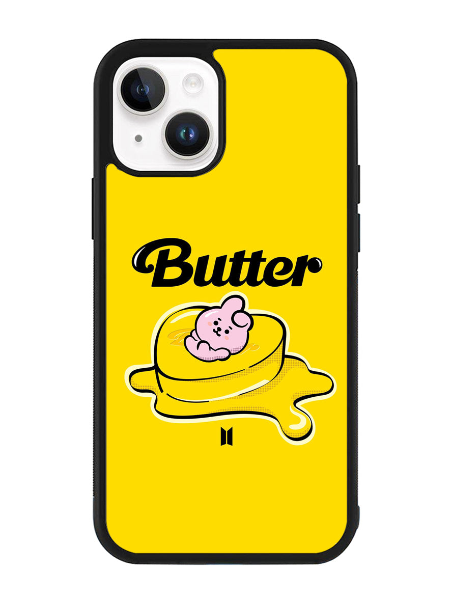 BT21 BTS Cooky On The Butter iPhone 15 Plus Case OV9857