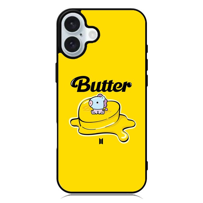 BT21 BTS Mang On The Butter iPhone 16 Plus Case QC9859