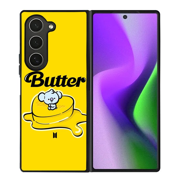 BT21 BTS Koya On The Butter Samsung Galaxy Z Fold 6 5G 2024 Case OV9858