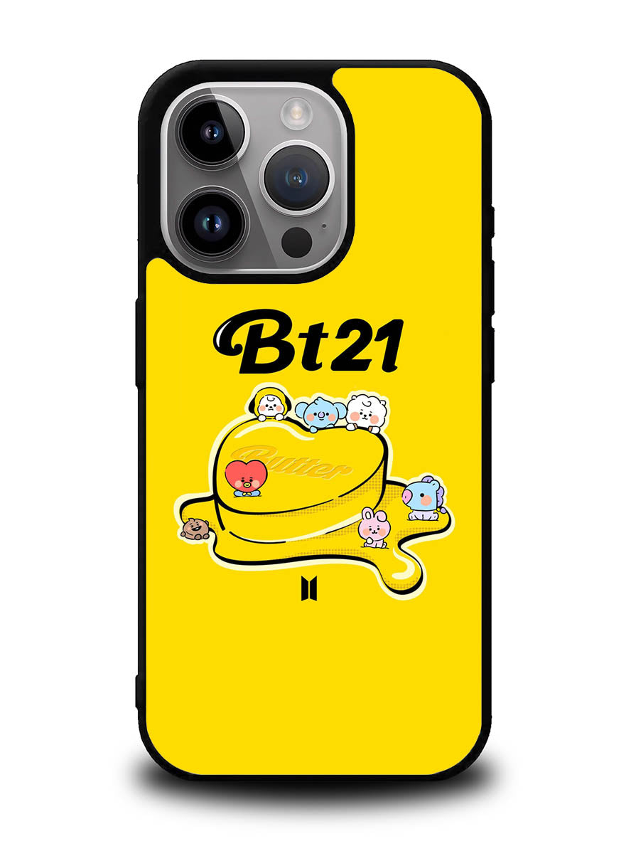 BT21 BTS On The Butter iPhone 15 Pro Max Case OV9860