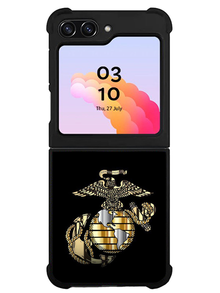 Usmc Eagle Marine Corps Anchor Samsung Galaxy Z Flip 5 5G 2023 Case