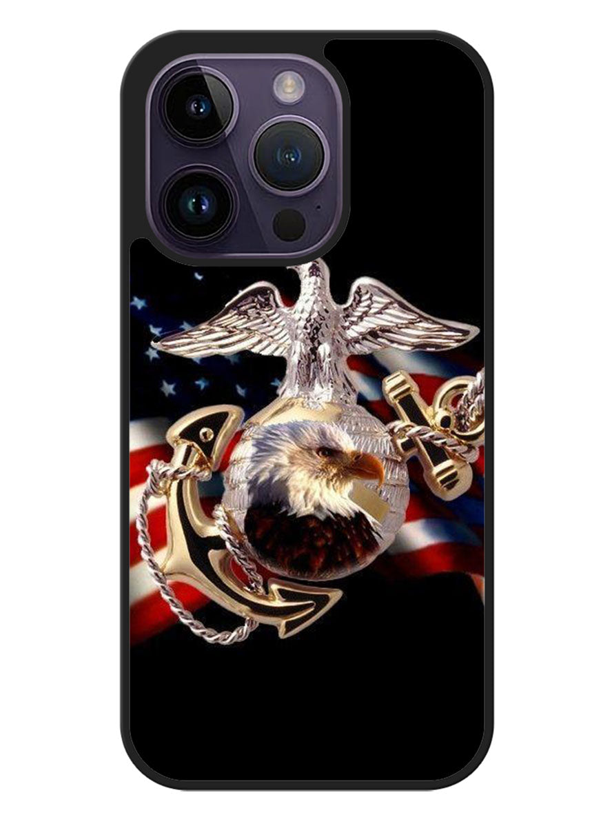 Marine Corps USA iPhone 14 Pro Max Case