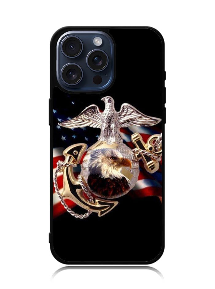 Marine Corps USA iPhone 15 Pro Case OV9883