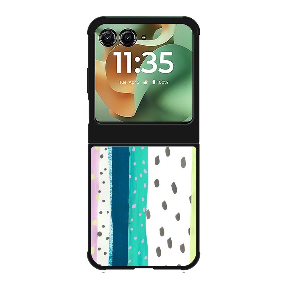 Bright colored art Motorola Moto RAZR 2025 Case OV9892