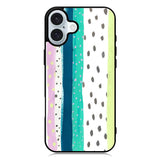 Bright colored art iPhone 16 Plus Case QC9892