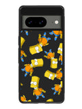 The Simpsons Pattern Google Pixel 8A Case QC9902