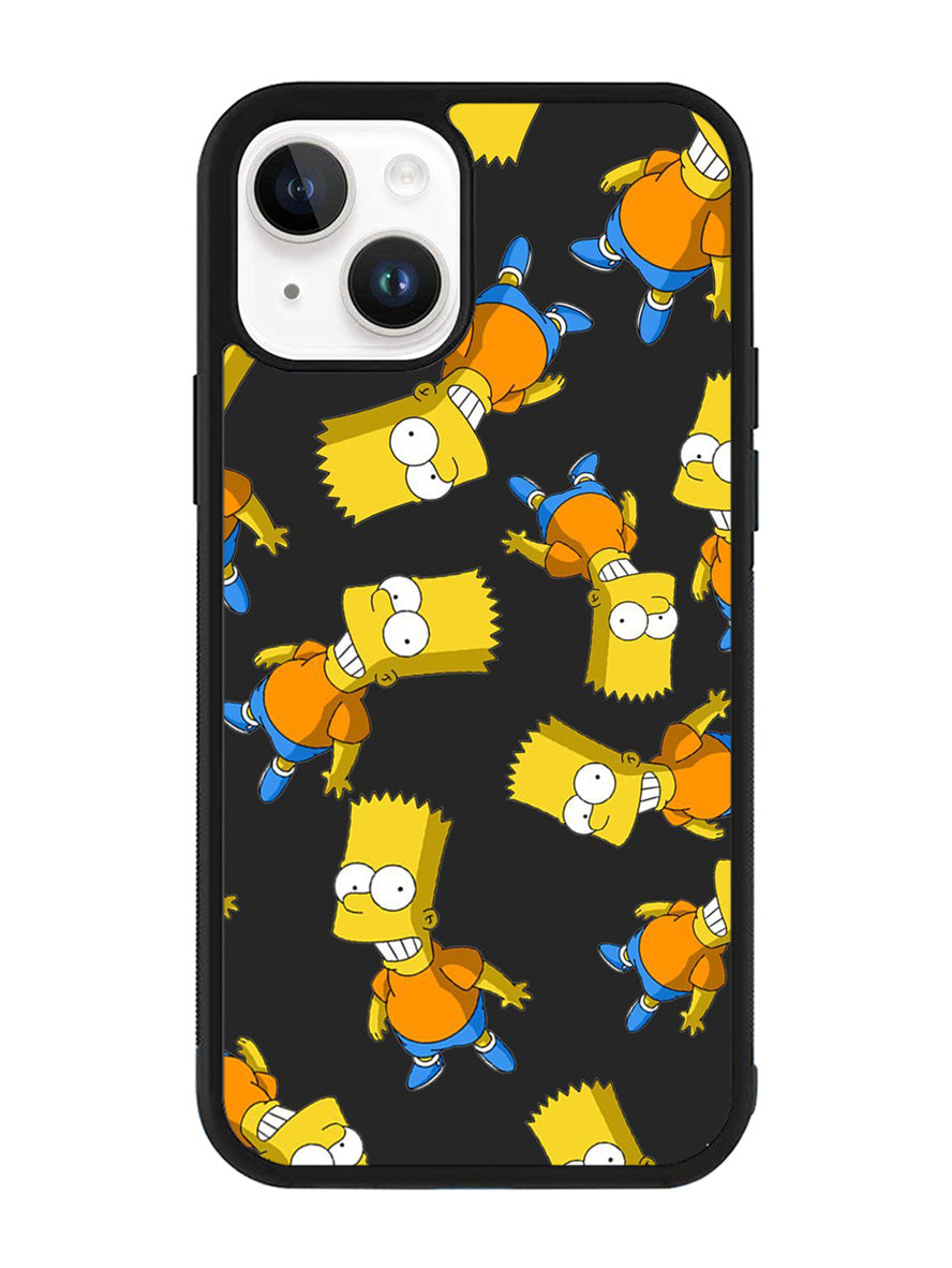 The Simpsons Pattern iPhone 15 Case OV9902