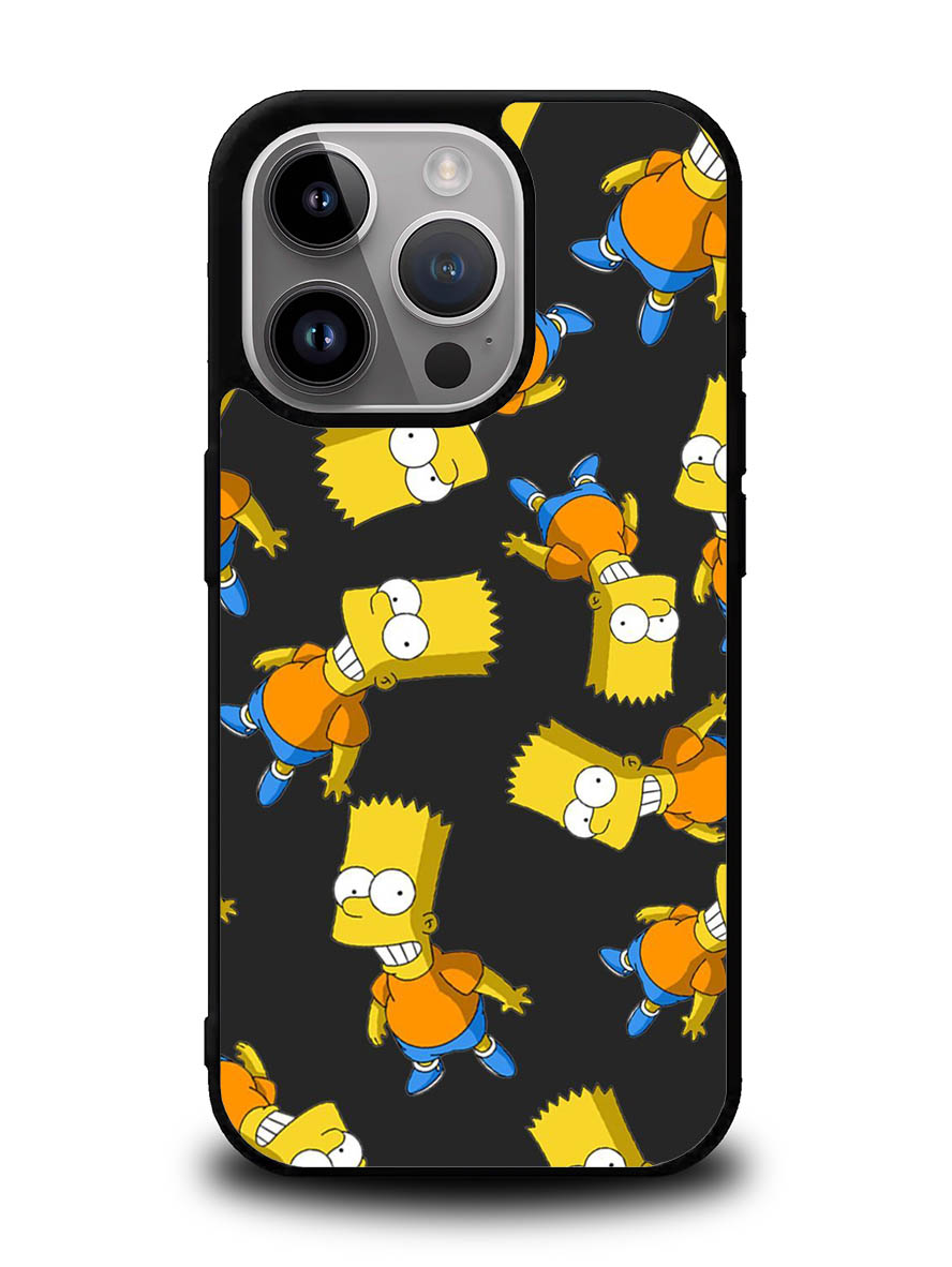 The Simpsons Pattern iPhone 14 Pro Case QC9902