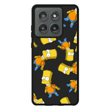 The Simpsons Pattern Motorola Moto Edge 2025 Case QC9902