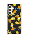 The Simpsons Pattern Samsung Galaxy S23 Ultra 5G Case QC9902