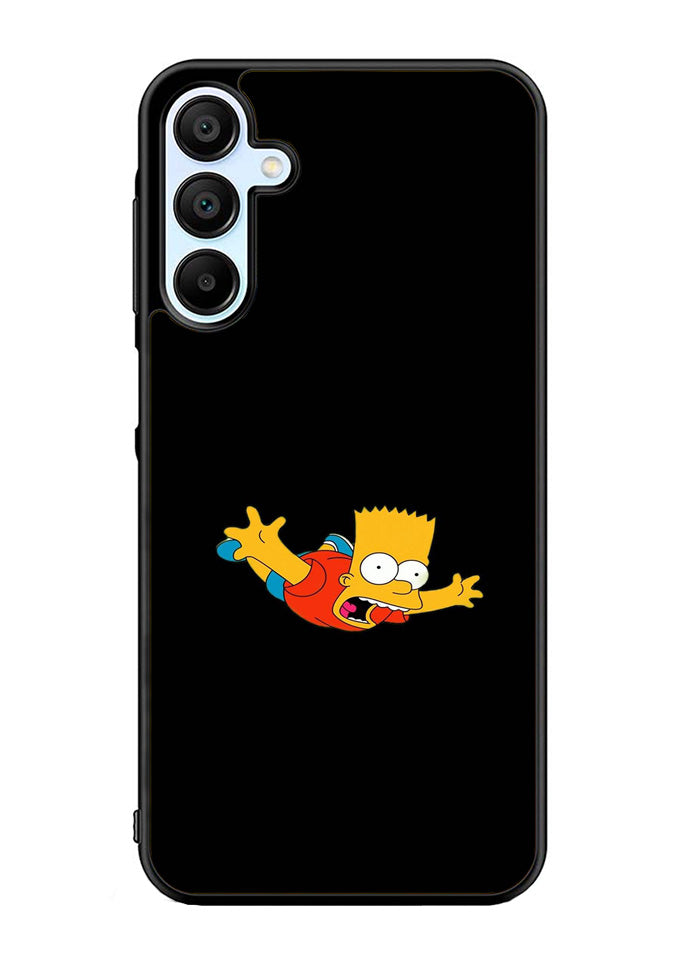 Bart Simpsons Flying Samsung Galaxy A35 5G Case OV9888