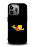 Bart Simpsons Flying iPhone 14 Pro Max Case QC9888