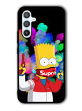 Bart Simpsons Fog And Gun Samsung Galaxy A54 5G Case OV9889