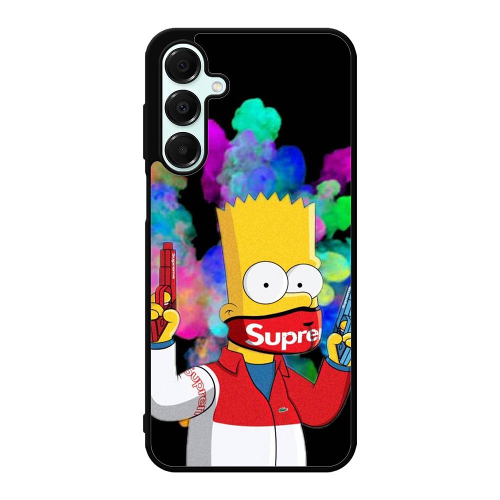 Bart Simpsons Fog And Gun Samsung Galaxy A16 Case OV9889