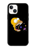 Homer Simpsons Eating Planet iPhone 14 Plus Case QC9895