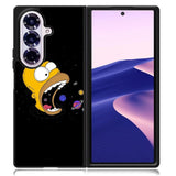 Homer Simpsons Eating Planet Samsung Galaxy Z Fold 7 Case OV9895