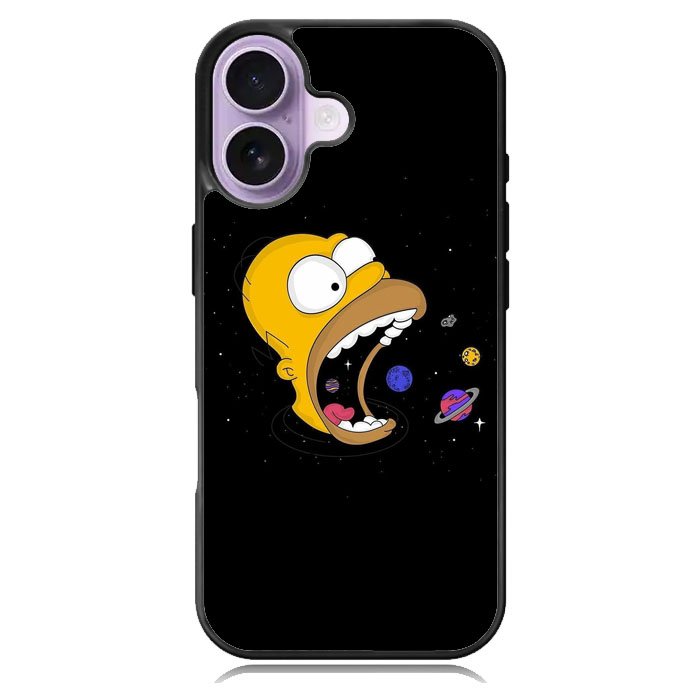 Homer Simpsons Eating Planet iPhone 17 Case OV9895