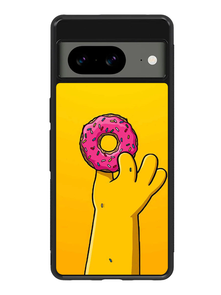 Donuts The Simpsons Google Pixel 8A Case QC9894