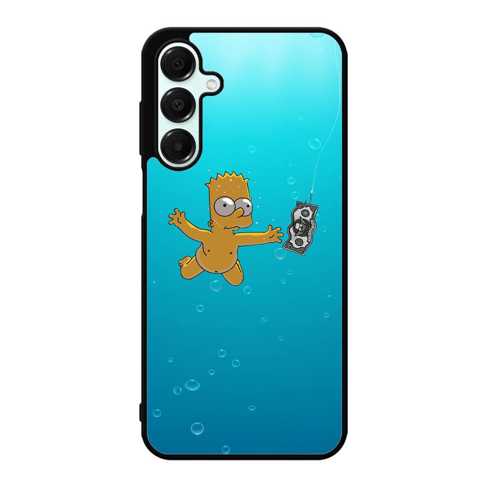 Bart Simpsons Nevermind Nirvana Samsung Galaxy A16 Case OV6247