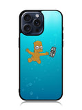 Bart Simpsons Nevermind Nirvana iPhone 15 Pro Max Case