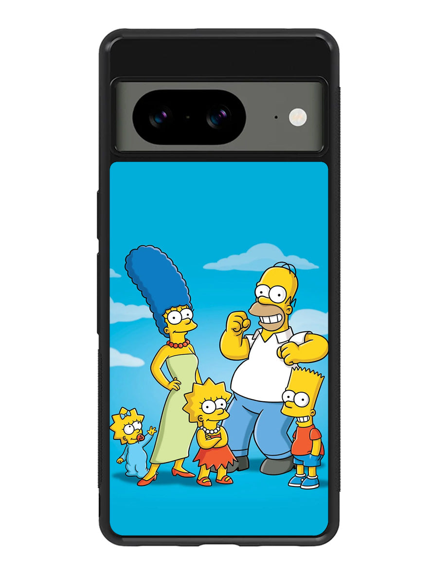 The Simpsons Family Google Pixel 8A Case QC9899