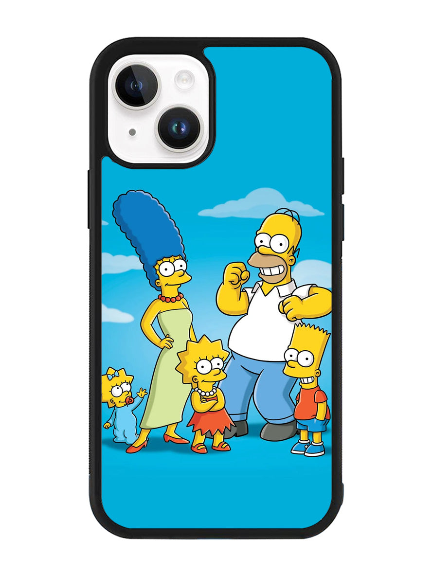The Simpsons Family iPhone 15 Plus Case OV9899
