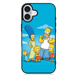 The Simpsons Family iPhone 16 Plus Case QC9899