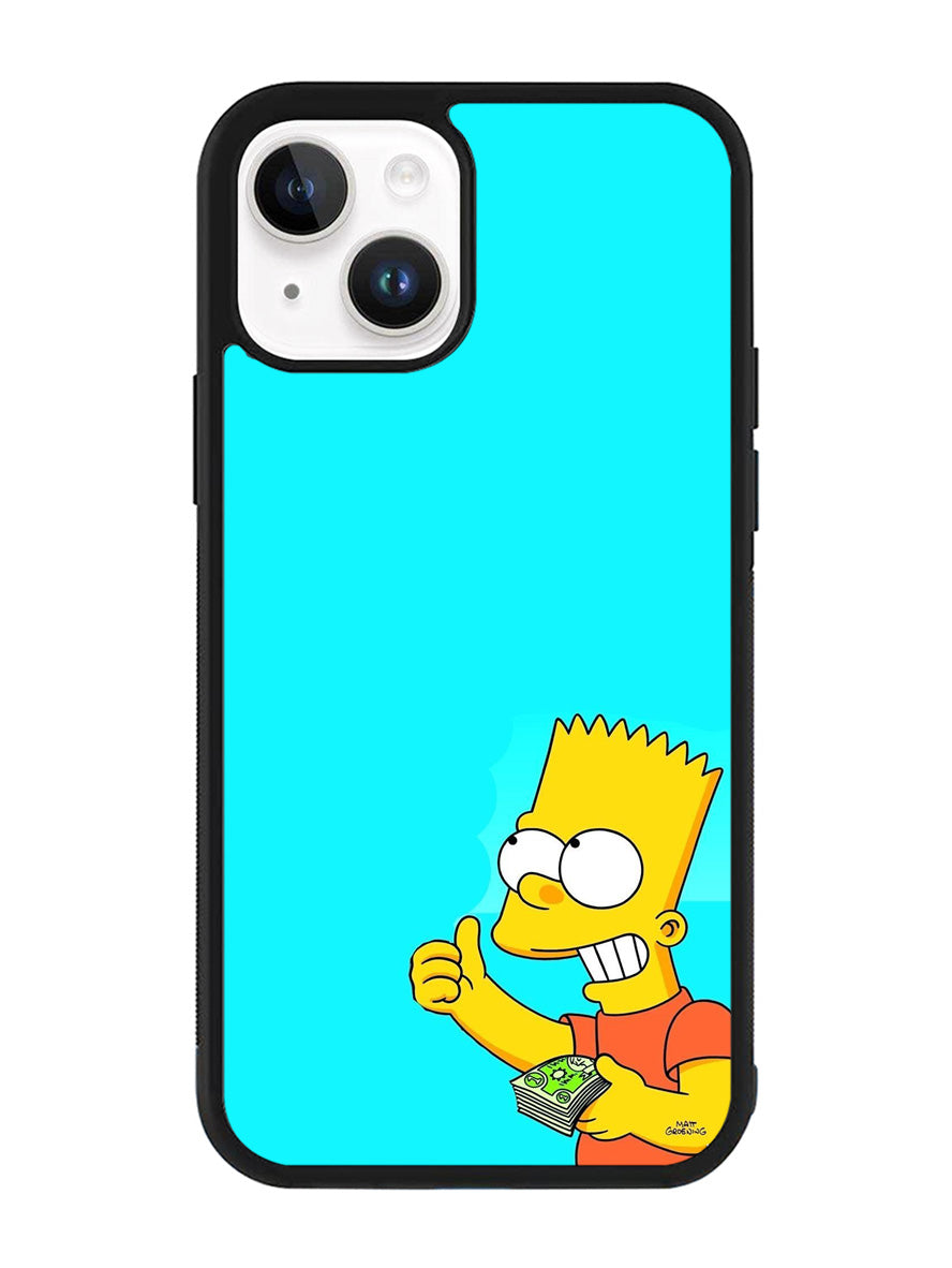 Bart Simpson iPhone 15 Plus Case OV9887