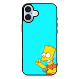Bart Simpson iPhone 16 Case QC9887