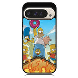 The Simpsons Fire Family Google Pixel 10 | Google Pixel 10 Pro Case OV9900
