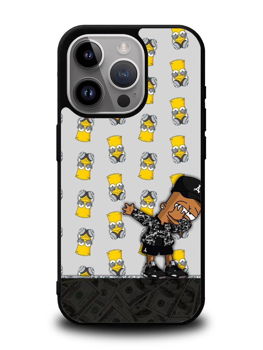 Bart Simpsons Hypebeast iPhone 15 Pro Max Case OV9890
