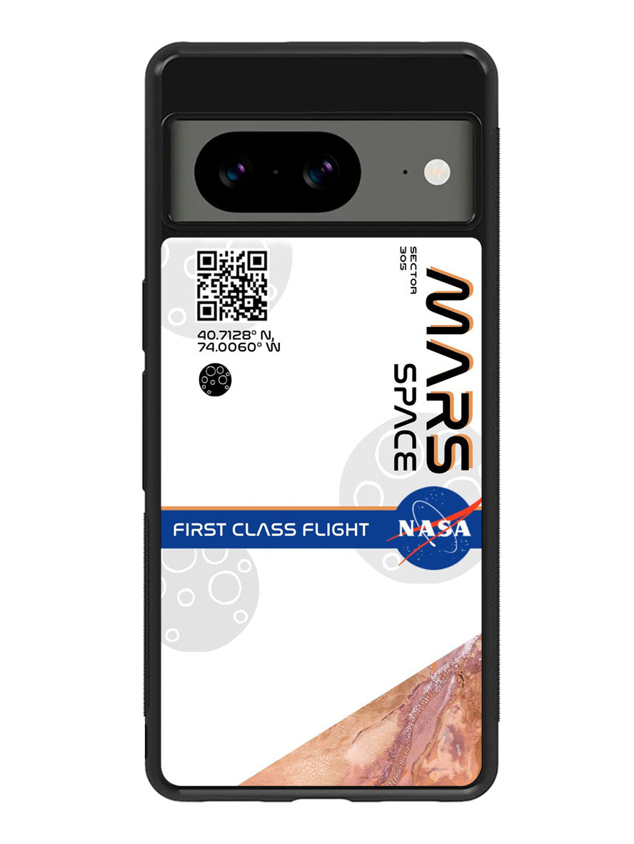 Nasa flight ticket Google Pixel 8A Case QC9913