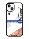 Nasa flight ticket iPhone 14 Case QC9913