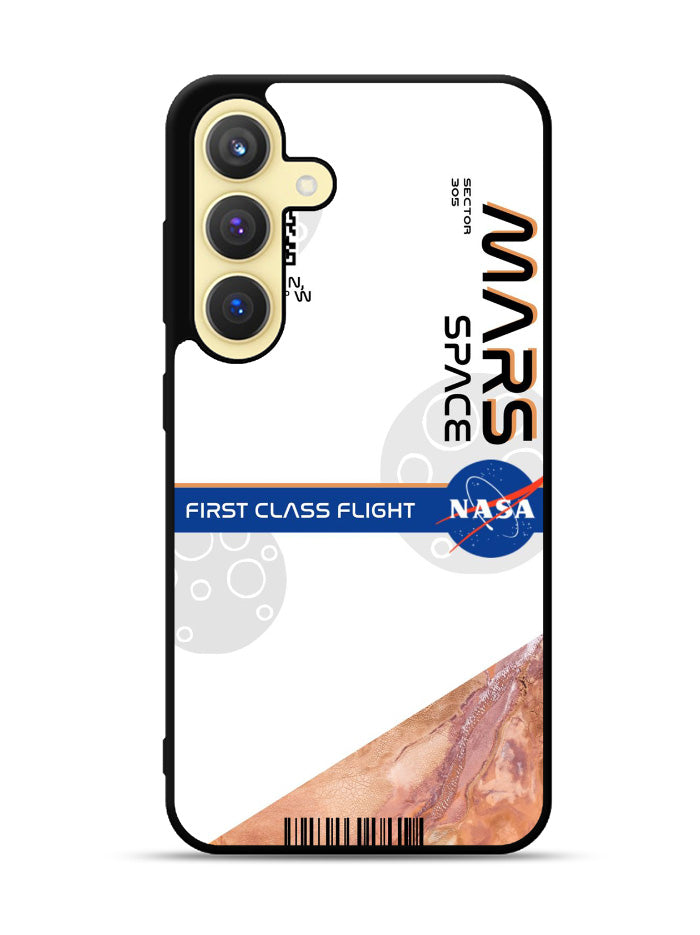 Nasa flight ticket Samsung Galaxy S23 FE 5G Case QC9913