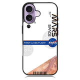 Nasa flight ticket iPhone 17 Case OV9913
