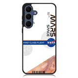 Nasa flight ticket Samsung Galaxy S25 FE Case OV9913