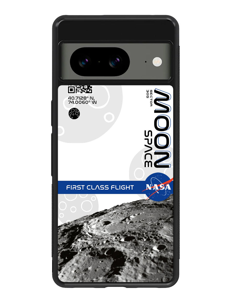 Nasa First Class Flight To The Moon Google Pixel 8A Case QC9912