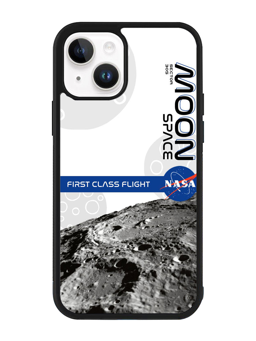 Nasa First Class Flight To The Moon iPhone 15 Plus Case OV9912