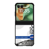 Nasa First Class Flight To The Moon Motorola Moto RAZR 2025 Case OV9912