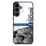 Nasa First Class Flight To The Moon Samsung Galaxy S25 FE Case OV9912