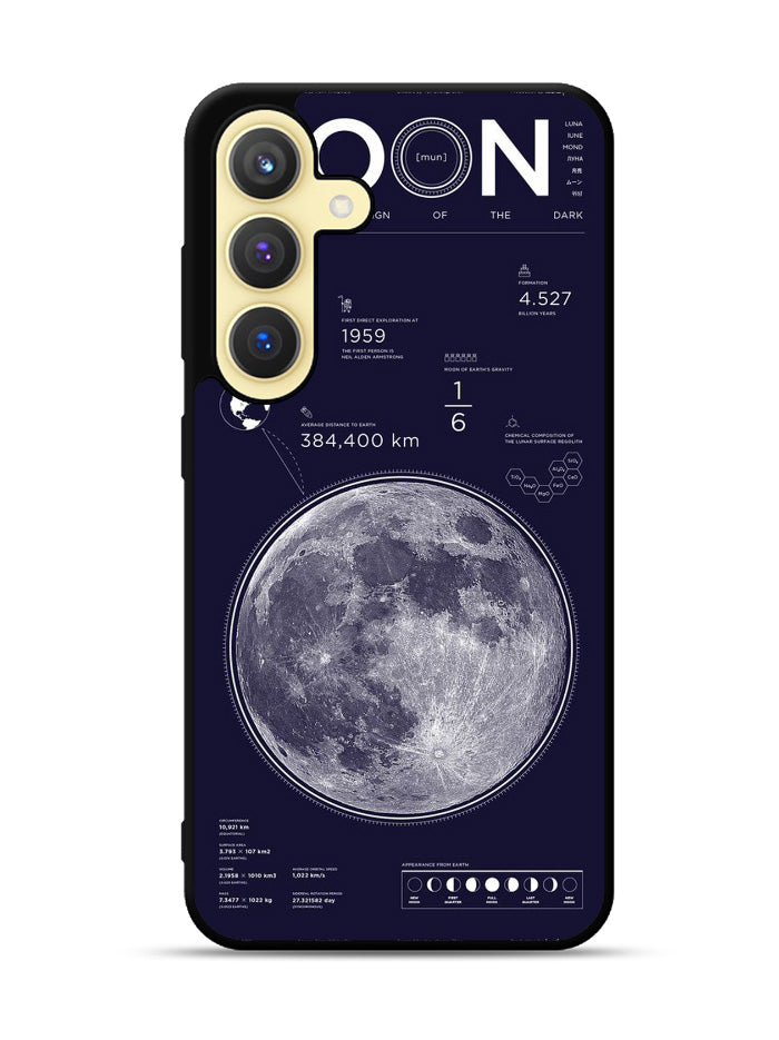 Nasa MOON The bright sign of the dark Samsung Galaxy S24 Plus 5G , Samsung Galaxy S24+ 5G Case OV9915