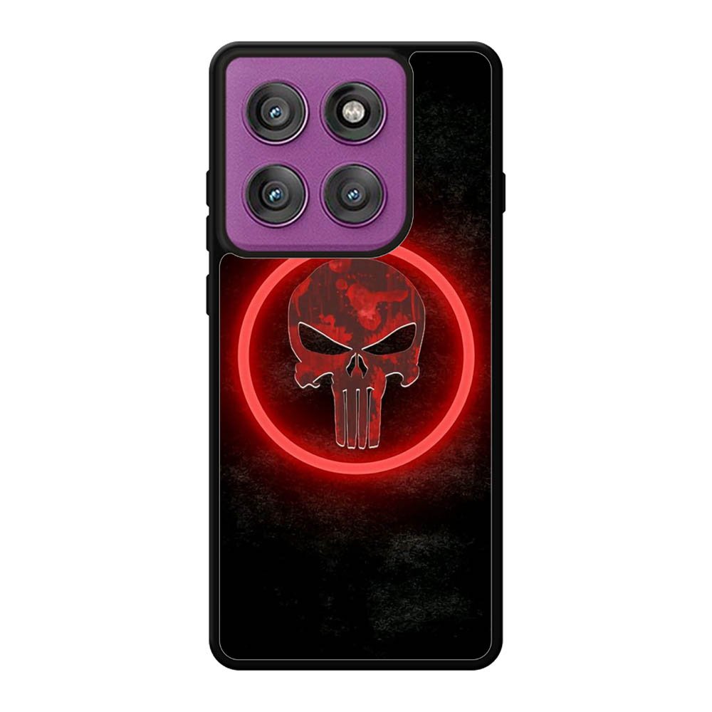 Punisher Red Glow Motorola Moto Edge 60 Pro Case QC9919