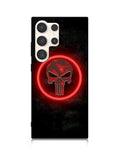 Punisher Red Glow Samsung Galaxy S24 Ultra 5G Case OV9919