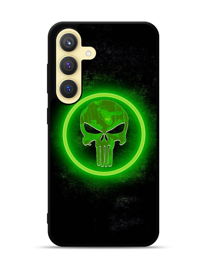 Punisher Green Glow Samsung Galaxy S24 Plus 5G , Samsung Galaxy S24+ 5G Case OV9918