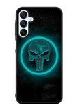 Punisher Blue Glow Samsung Galaxy A35 5G Case OV9917