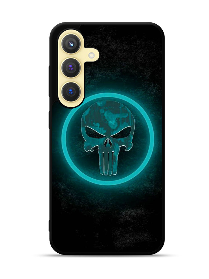 Punisher Blue Glow Samsung Galaxy S23 5G Case QC9917